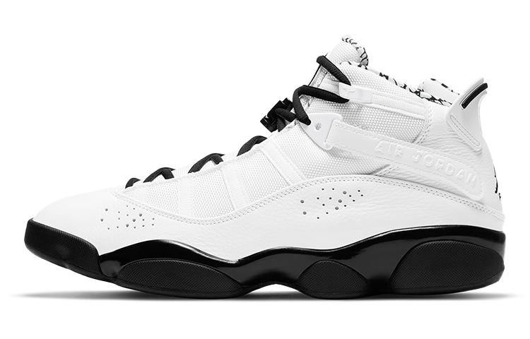 Jordan Air Jordan 6 Rings Винтажные баскетбольные кроссовки MID Top Мужские