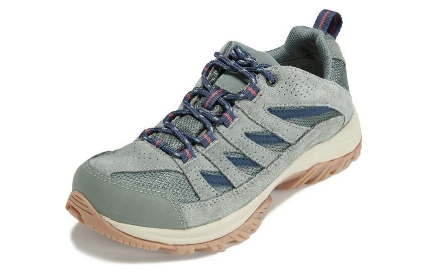 Columbia Crestwood Waterproof And Breathable Low Top Outdoor Shoes Women's Gray Green купить в интернет-магазине Yoocart с быстрой доставкой по России.