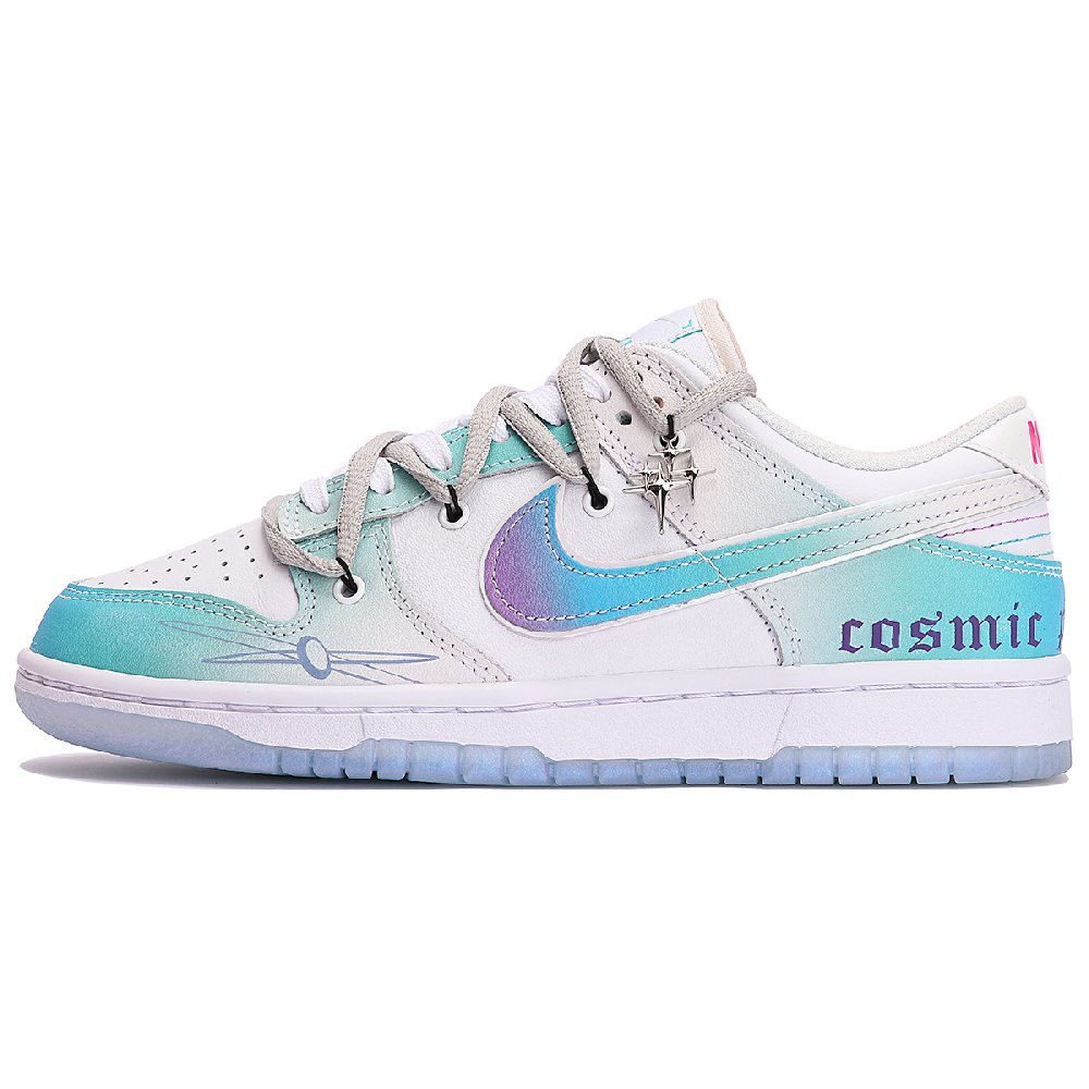 Nike Dunk Low Low-Top Skateboard Shoes Women's Tiffany Blue