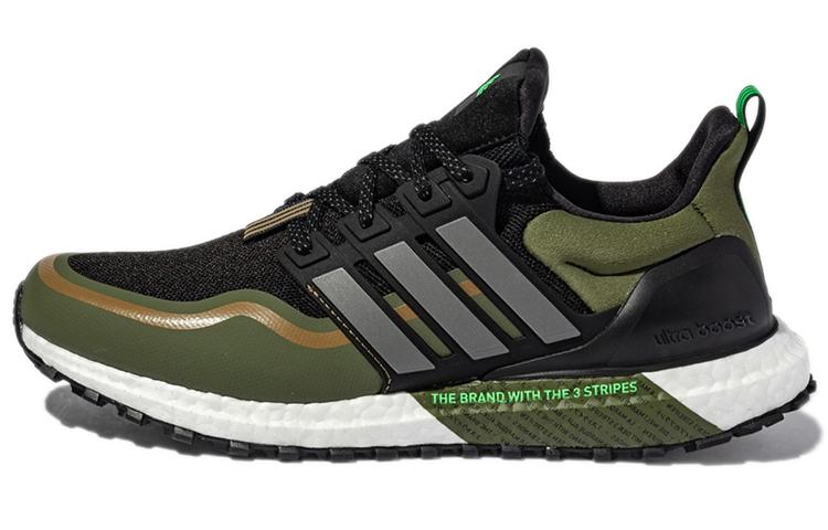 Adidas Ultra Boost Atr Cozy Wear Resistant Black Green 'Black Green White'