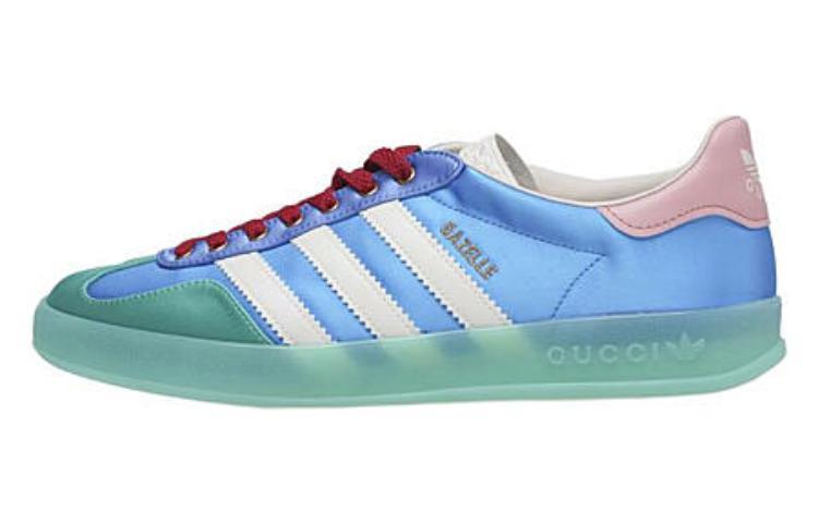 GUCCI Adidas X GUCCI Women's Gazelle 'Light Blue Silk' Women's