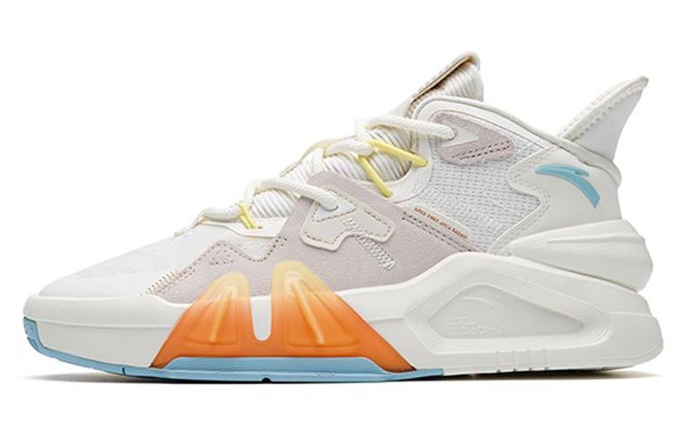 Anta Bastard 4 Low-Top Skateboard Shoes Men's Ivory White