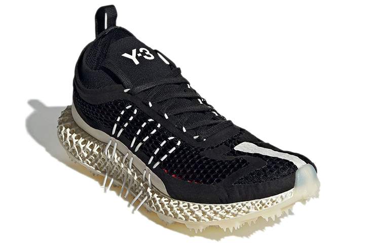 Adidas Y 3 Runner 4D Core Black White купить в интернет-магазине Yoocart с быстрой доставкой по России.