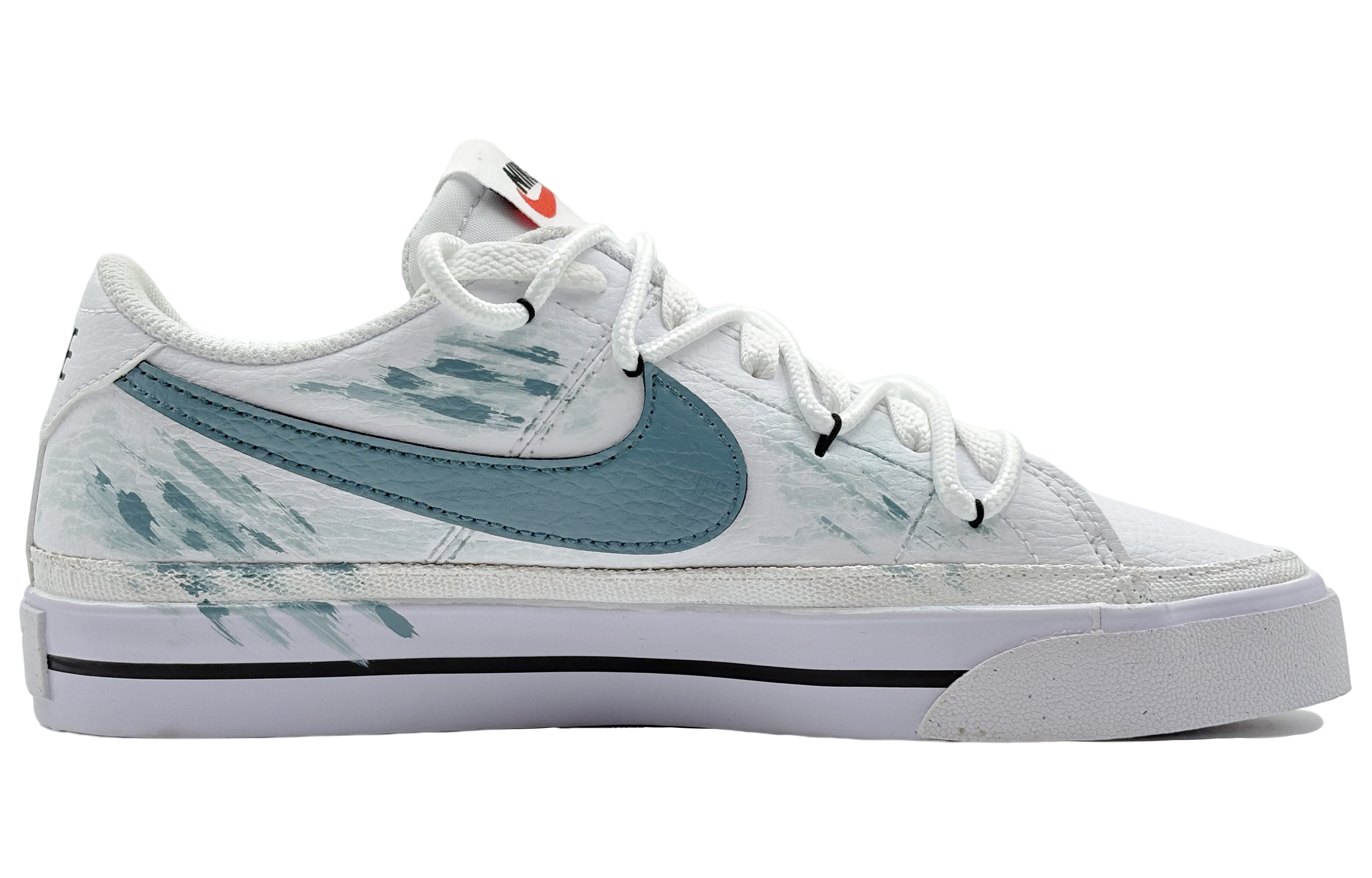 Nike Court Legacy He Su Space, Blue Starfish Trail Abrasion Resistant Low Top Skateboard Shoes Women's White Blue купить в интернет-магазине Yoocart с быстрой доставкой по России.