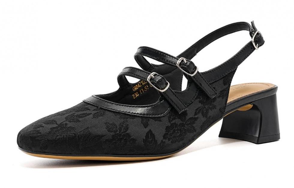 EBLAN Chunky Heel Mary Jane Shoes Women's купить в интернет-магазине Yoocart с быстрой доставкой по России.