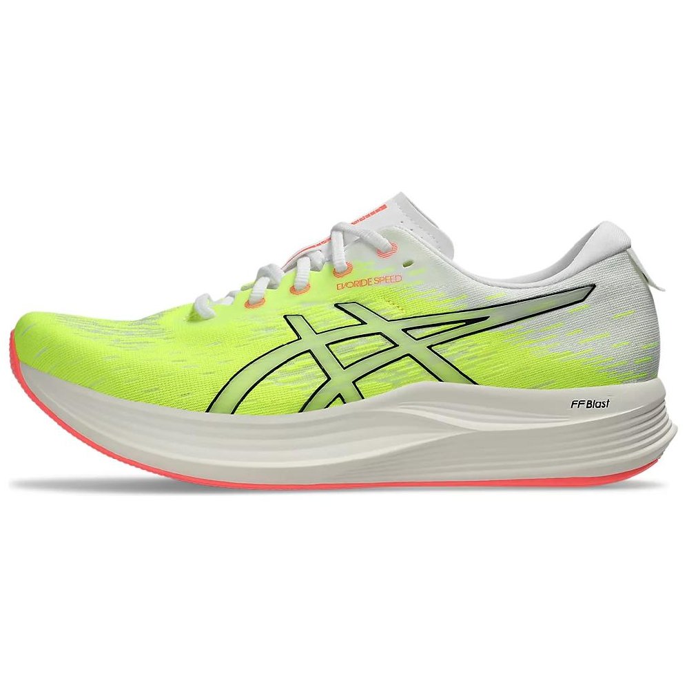 Asics EvoRide Speed 2 Cushioning Anti-Slip Wear-Resistant Breathability Low-Top Training Running Shoes Men's Yellow
