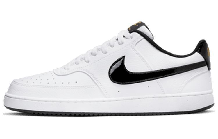 Nike Court Vision Low White Black Metallic Gold