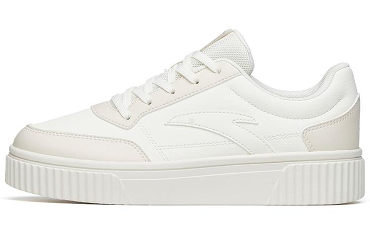 ANTA Women's Thick-Soled Skate Low 'White Light Pink'