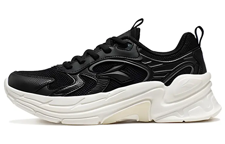 361° Overhill Cushioning, Breathable, Lightweight Low Top Running Shoes Men's Obsidian Black