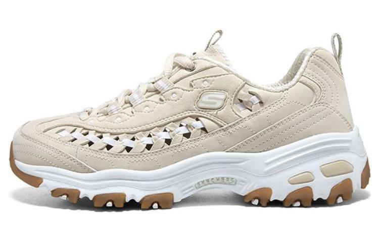 Skechers D'LITES 1.0 'Beige' Women's
