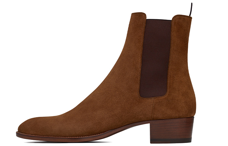SAINT LAURENT Boots Tan