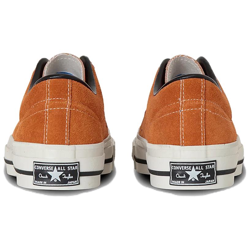 Converse One Star Abrasion Resistant Low Top Skateboard Shoes Unisex Orange