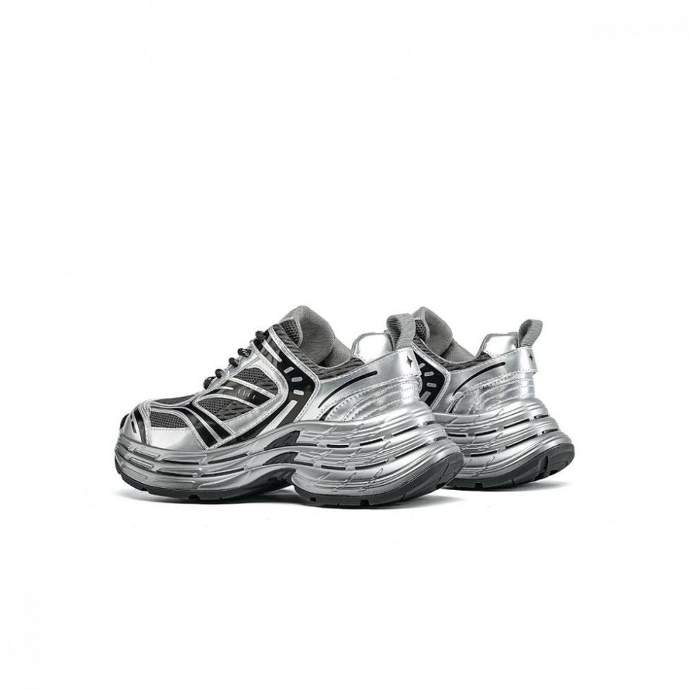 EBLAN Low Top Chunky Sneakers Women's Silver купить в интернет-магазине Yoocart с быстрой доставкой по России.
