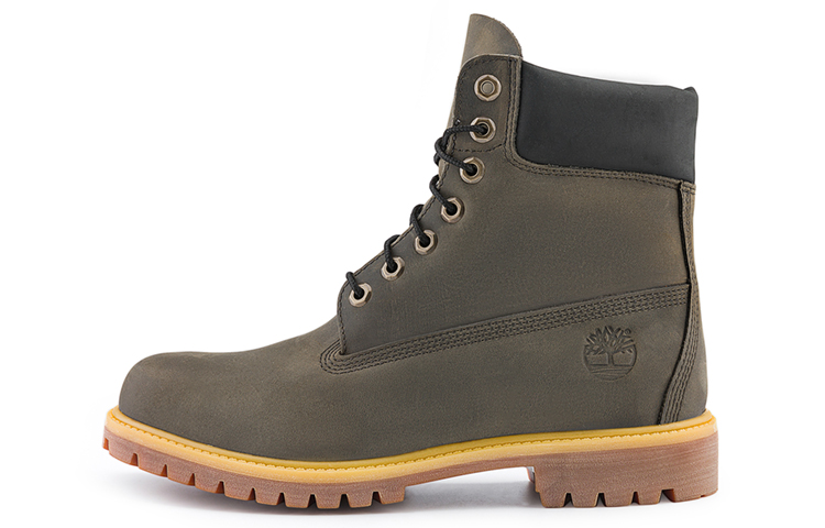 Timberland Premium 6 Inch Waterproof Boot 'Olive Green Black'