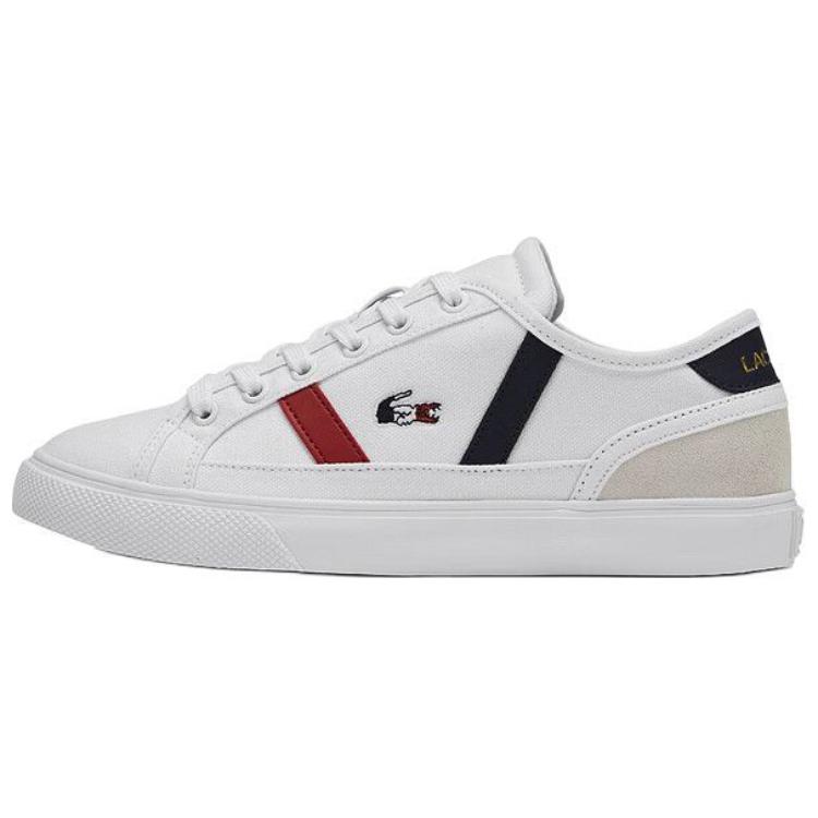 LACOSTE Low-Top Skateboard Shoes Women's White