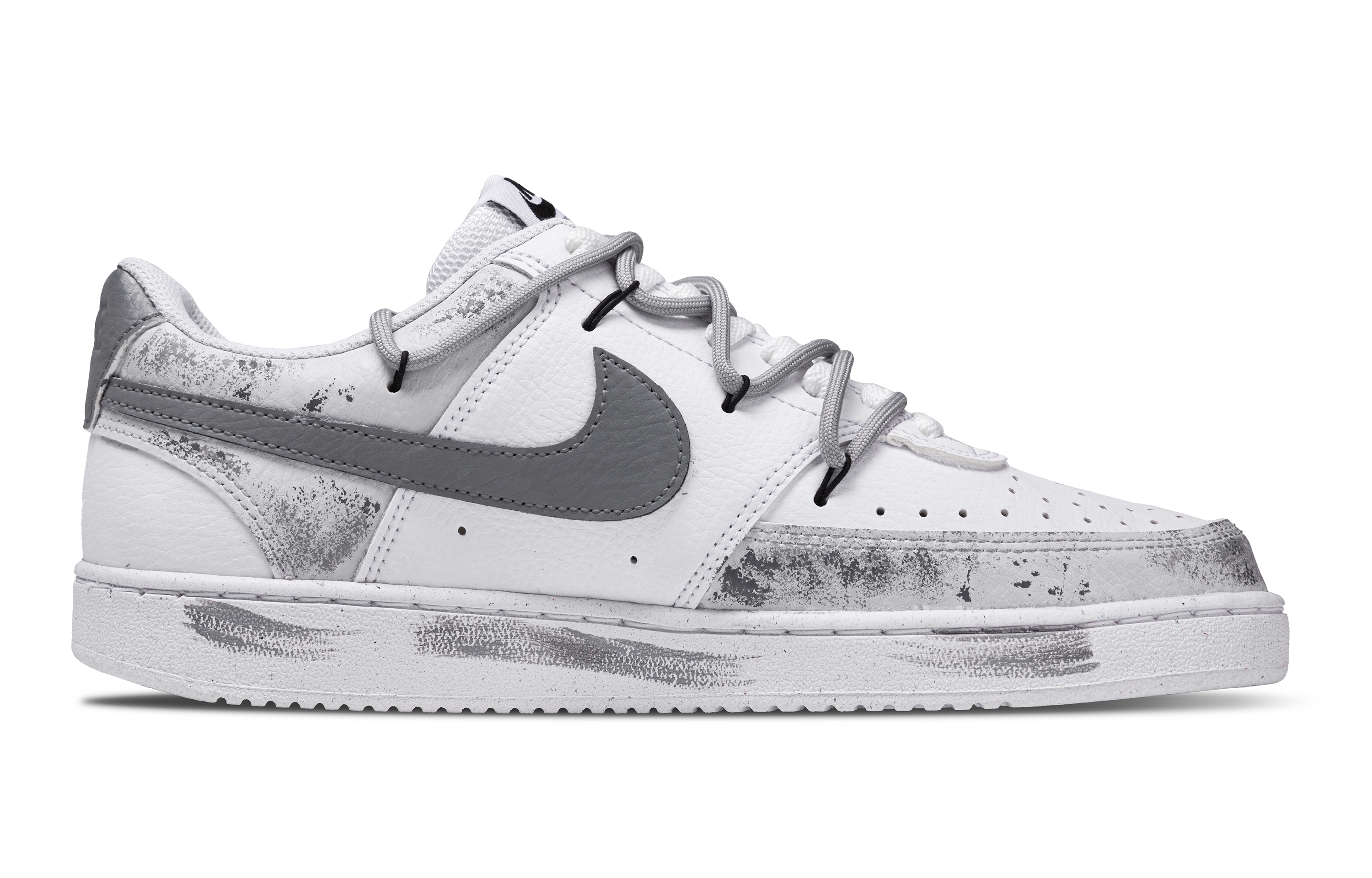 Nike Court Vision 1 Viewing Cranes By The Mountain Non slip Lightweight Low Top Skateboard Shoes Unisex White Gray купить в интернет-магазине Yoocart с быстрой доставкой по России.