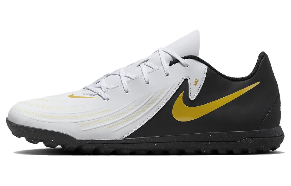 Nike Phantom GX IC/IN Breathable And Lightweight Soccer Shoes Men's Black White