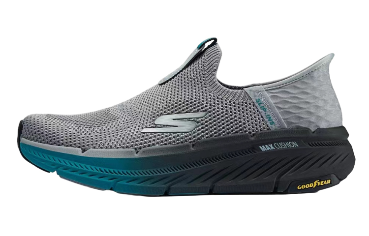 Skechers Low Top Running Shoes Men's Gray