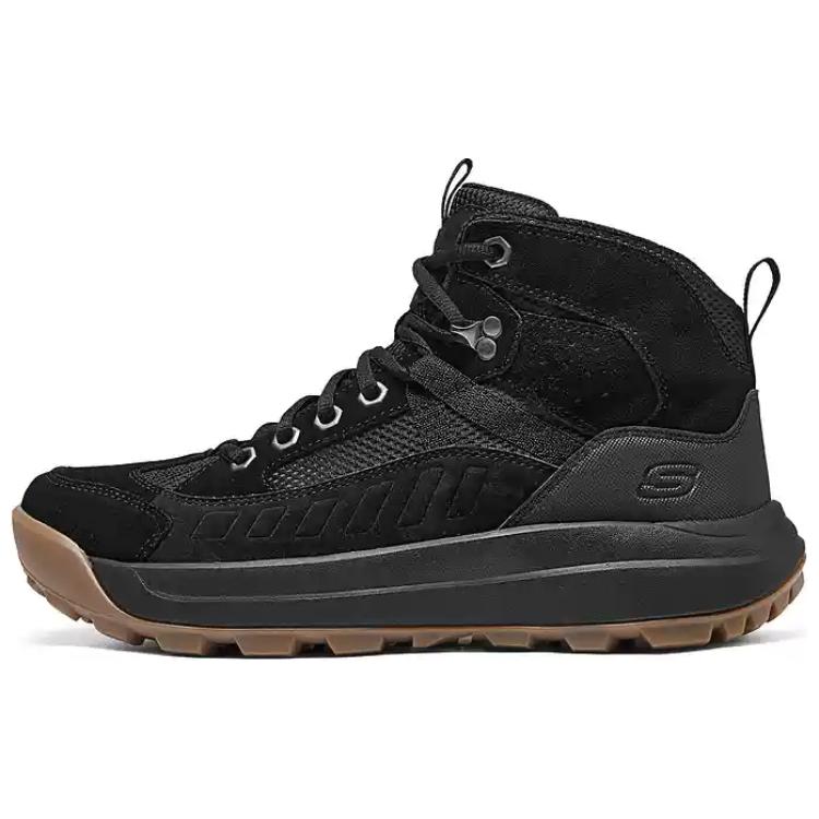 Skechers High Top Casual Shoes Men's Black