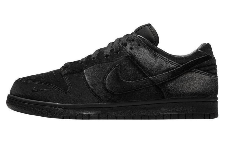 Dover Street Market X Nike Dunk Low Black Velvet