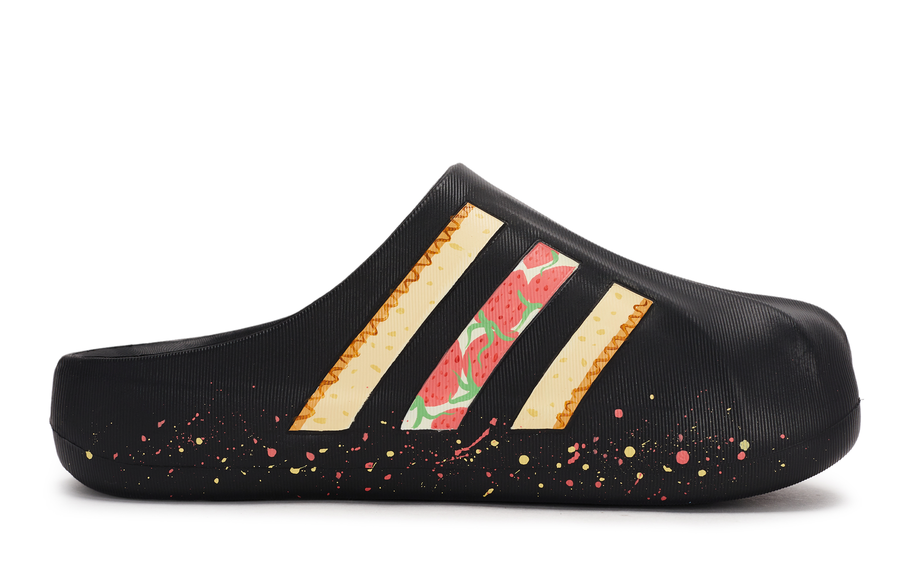 Adidas Originals AdiFOM SUPERSTAR MULE Slip Resistant Closed Toe Slippers Unisex Black Red Yellow купить в интернет-магазине Yoocart с быстрой доставкой по России.