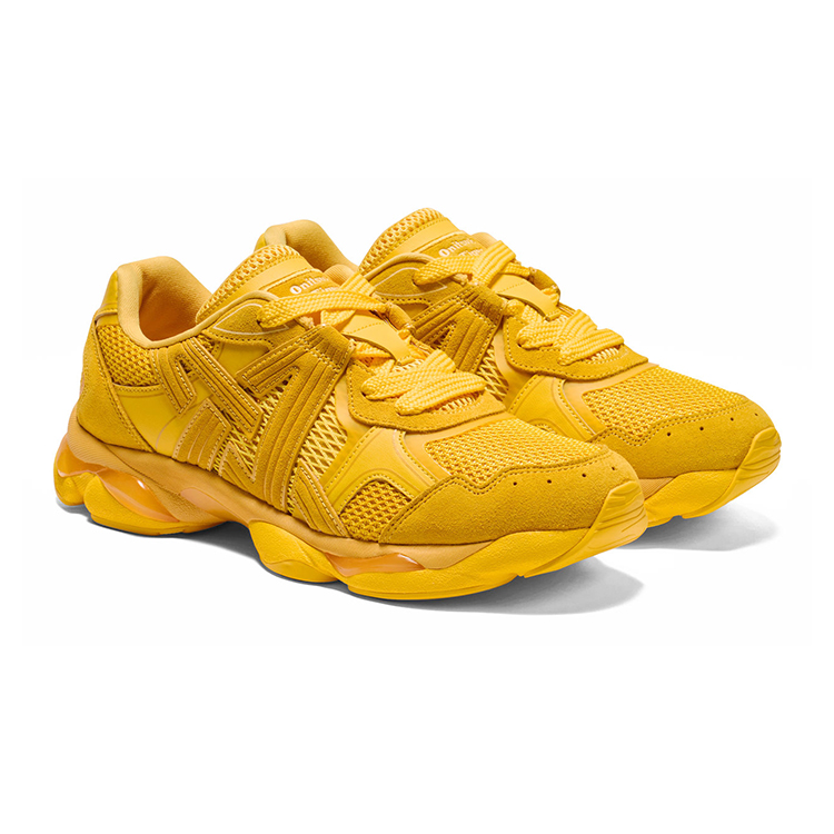 Onitsuka Tiger ULTI RS Abrasion Resistant Low top Casual Shoes Unisex Yellow купить в интернет-магазине Yoocart с быстрой доставкой по России.