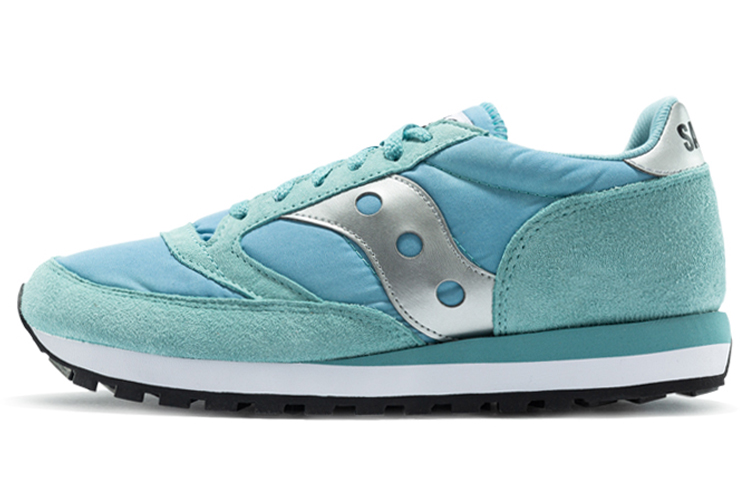 Saucony Jazz 81 Shock Absorbers Slip Resistant Abrasion Resistant Breathable Low Top Running Shoes Unisex Blue
