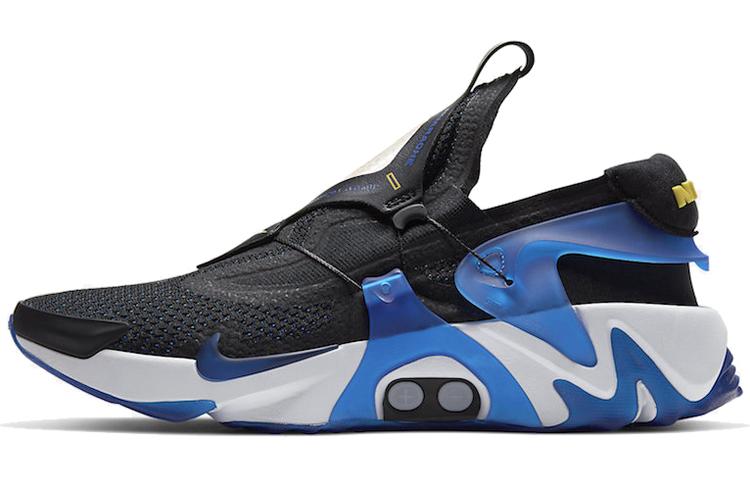 Nike Adapt Huarache Black Racer Blue UK Charger
