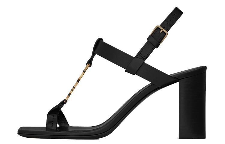 SAINT LAURENT Cassandra Monogram Sandals Women's
