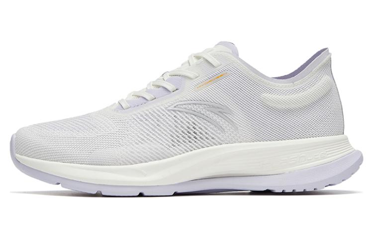 Anta Hydrogen Run V Anti Slip Wear Resistant Low Top Running Shoes Women's White Purple