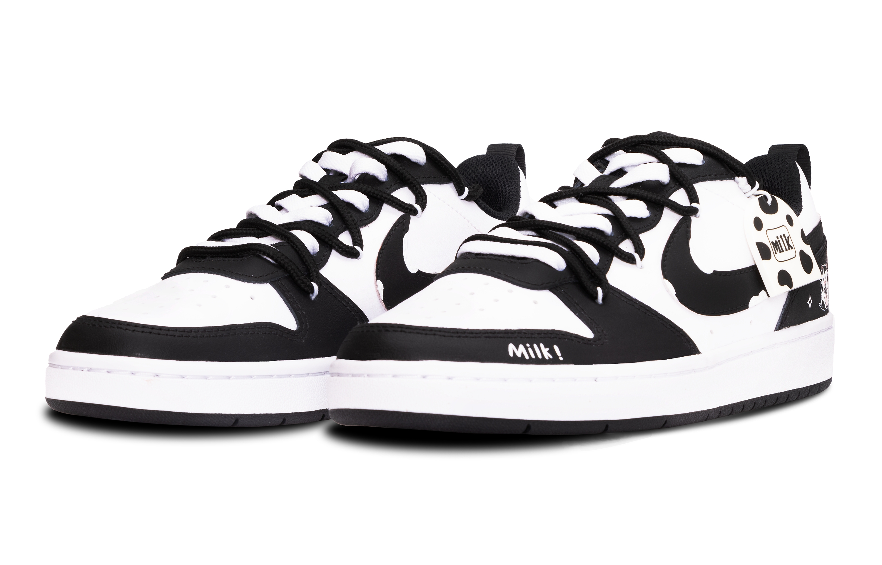 Nike Court Borough Anti-Slip And Wear-Resistant Lightweight Low-Top Skateboard Shoes GS Black White купить в интернет-магазине Yoocart с быстрой доставкой по России.