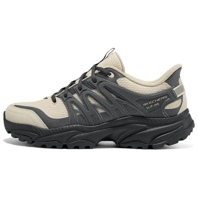 Skechers Abrasion Resistant Low top Mountaineering Hiking Shoes Men's Black Umber