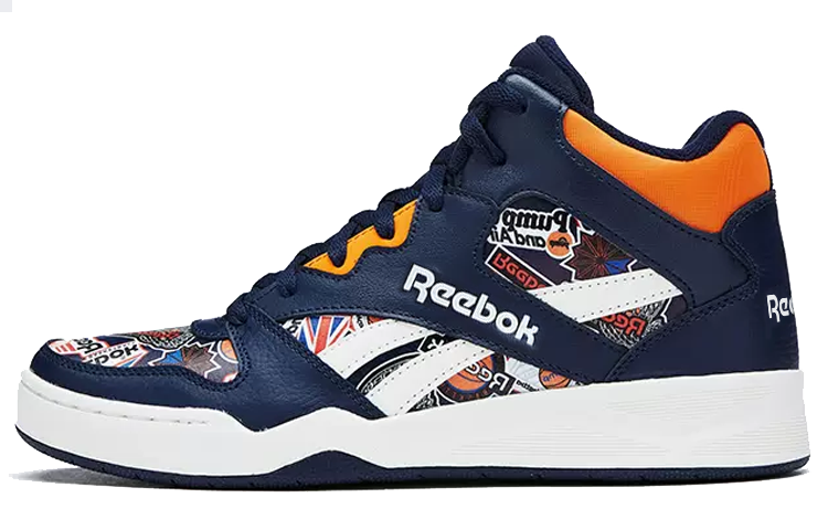 Reebok Royal BB4500 Hi2 'Navy Blue Orange'