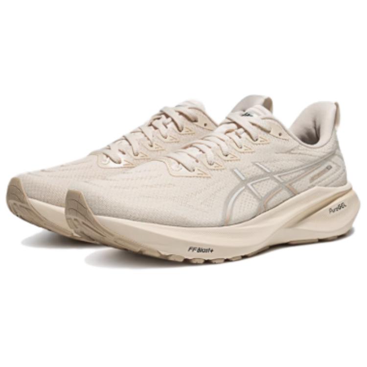 Asics GT 2000 13 Anti Slip Wear Resistant Low Top Running Shoes Women's Brown Gray