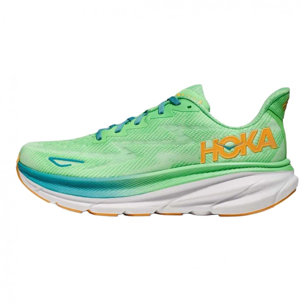 HOKA ONE ONE Clifton 9 Zest Lime Glow