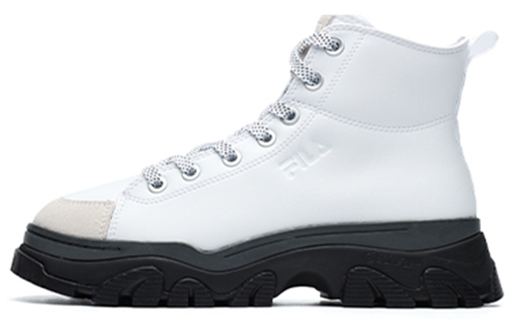 FILA Casual High Top Outdoor White Black Women's