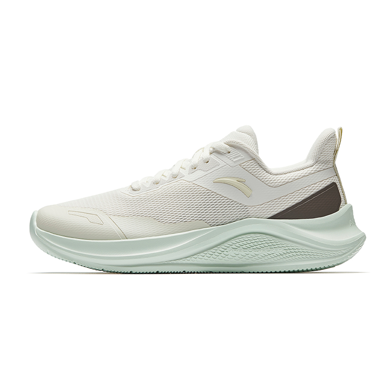 Anta Running Collection Cushioning, Wear Resistant Low Top Casual Running Shoes Women's Gray