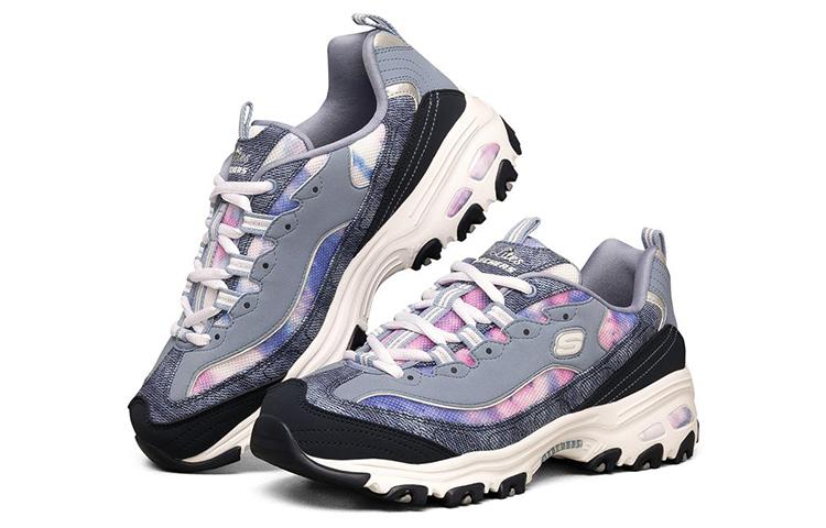 Skechers D'LITES 1.0 Low Top Chunky Sneakers Women's Marine Blue купить в интернет-магазине Yoocart с быстрой доставкой по России.