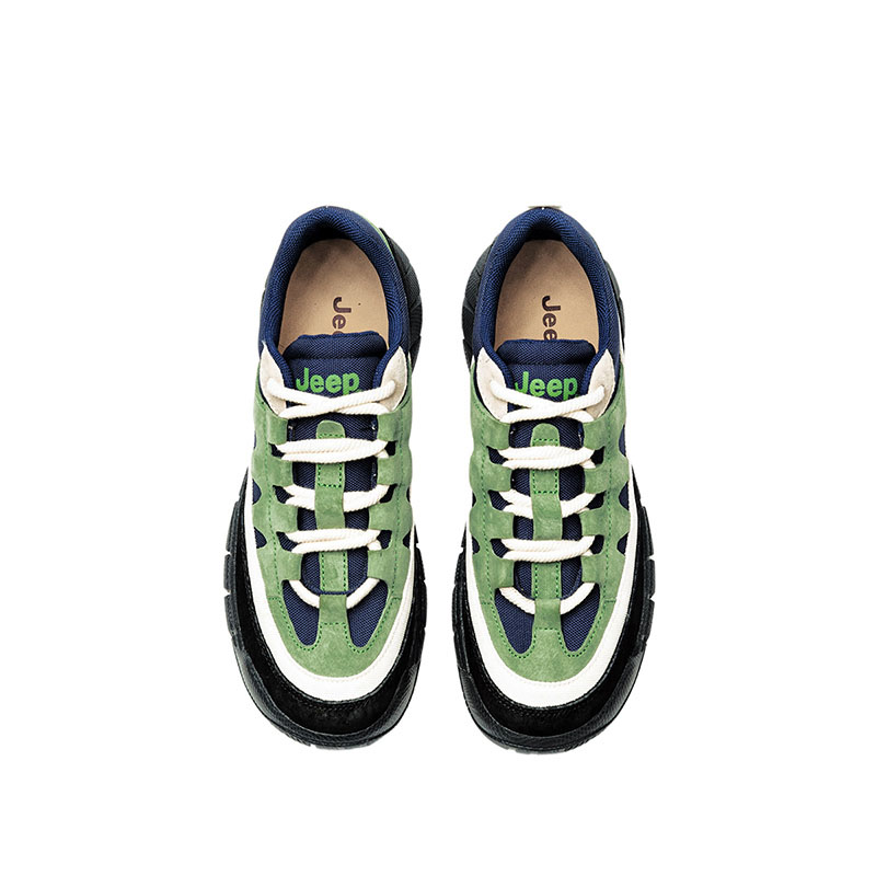 Jeep Cushioning, Abrasion Resistant, And Waterproof Outdoor Shoes Women's Black Green купить в интернет-магазине Yoocart с быстрой доставкой по России.