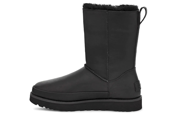 UGG Classic Zip Snow Boots Black Women's