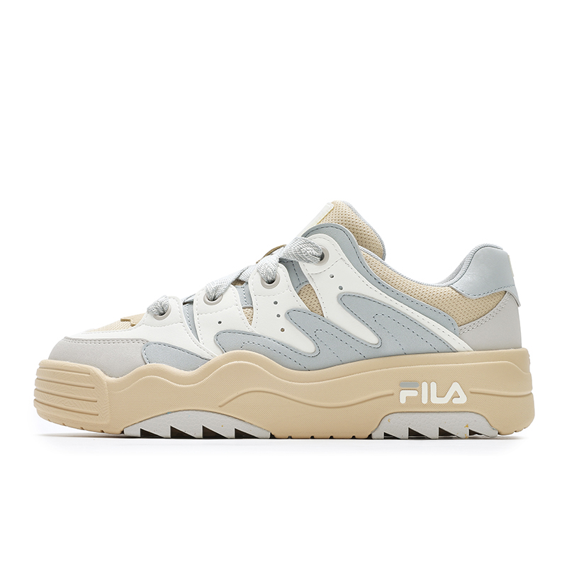 FILA Rosetta Low-Top Skateboard Shoes Women's Blue White