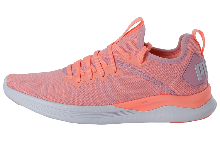 PUMA Ignite Flash Evoknit 'Pink White Orange' Women's