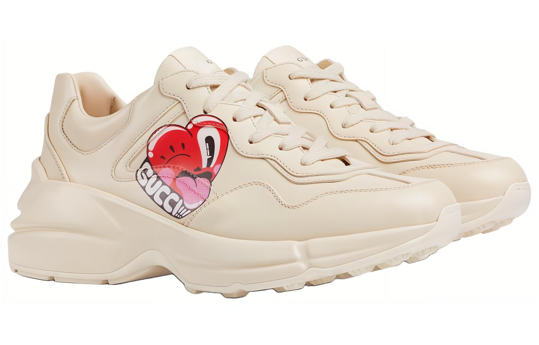 Gucci Hattie Stewart x Gucci Wmns Rhyton 'Serigraphy Heart' Women's купить в интернет-магазине Yoocart с быстрой доставкой по России.