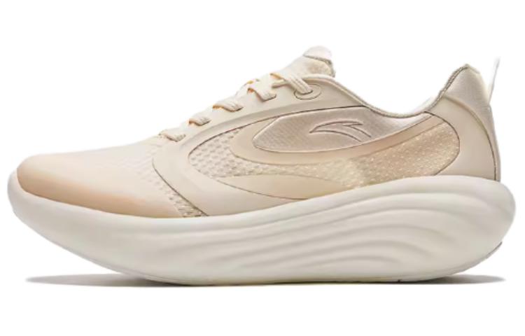 Anta Anti-Slip Wear-Resistant Low-Top Casual Shoes Women's Beige