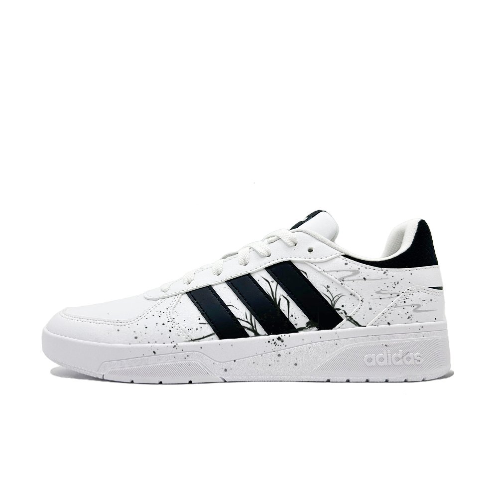 Adidas Neo Courtbeat Orchid Pavilion Preface Anti Slip Wear Resistant Low Top Skateboard Shoes Men's Black