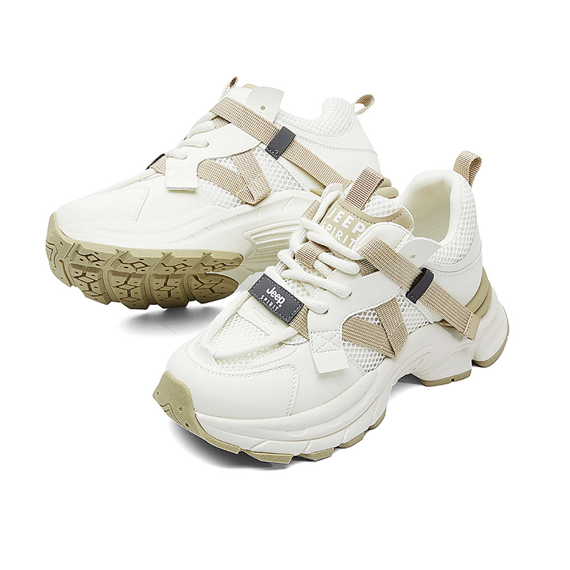 JEEP SPIRIT Low Top Chunky Sneakers Women's White купить в интернет-магазине Yoocart с быстрой доставкой по России.