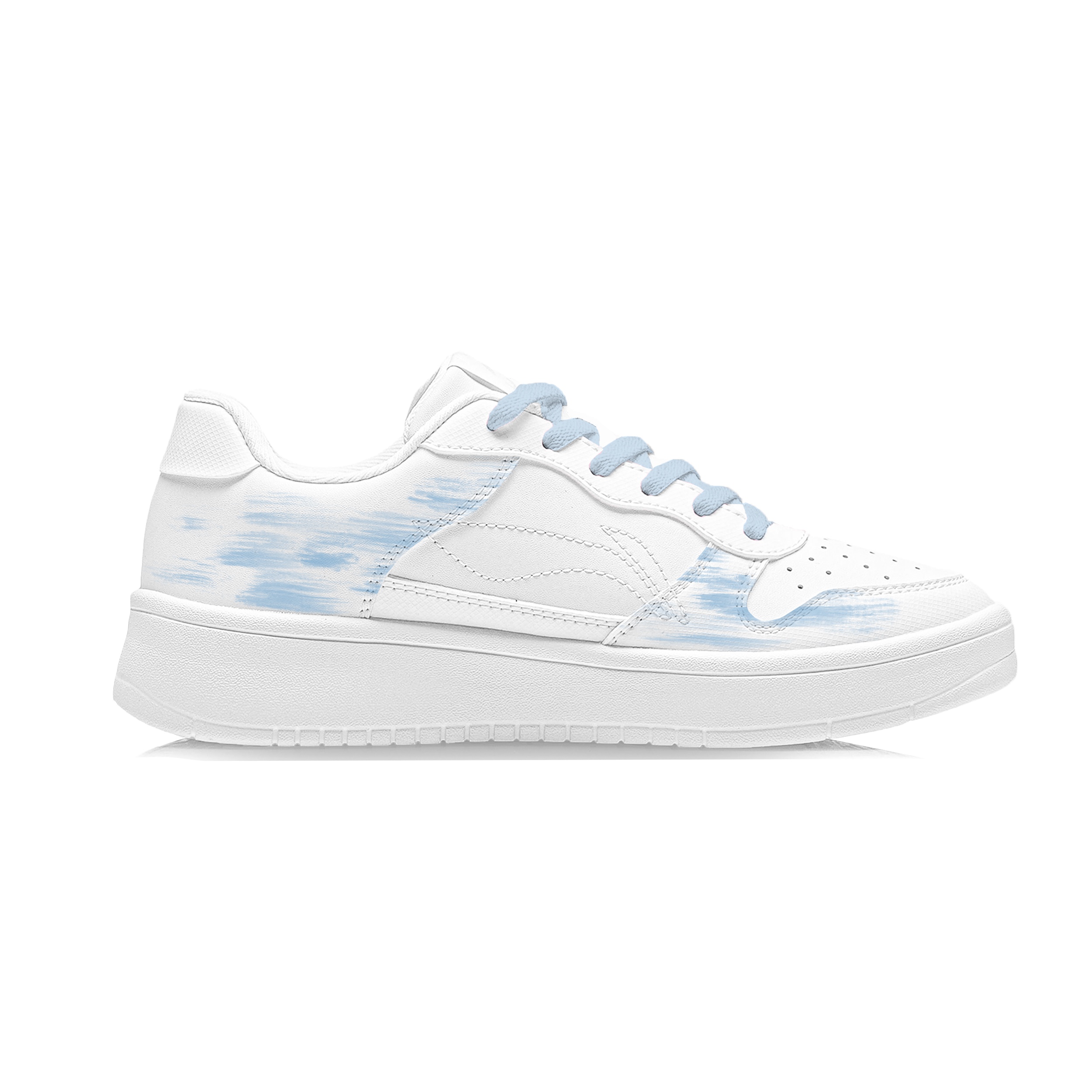 LiNing Pontoon Boats Cooling Summer Slip Resistant, Lightweight, And Breathable Low top Skateboard Shoes Men's