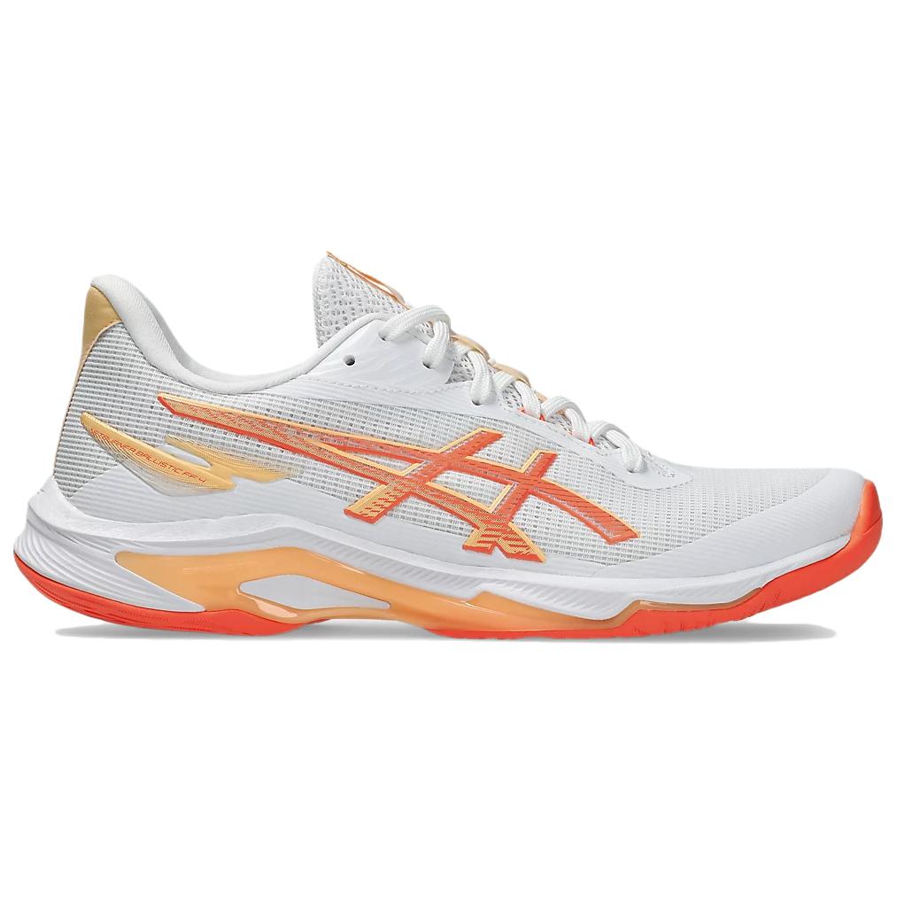ASICS NETBURNER BALLISTIC FF 4 Abrasion Resistant Low top Training Shoes Women's White Orange Red купить в интернет-магазине Yoocart с быстрой доставкой по России.