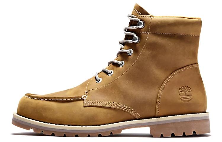 Timberland Redwood Falls Waterproof Moc Toe Boot 'Wheat Full Grain'
