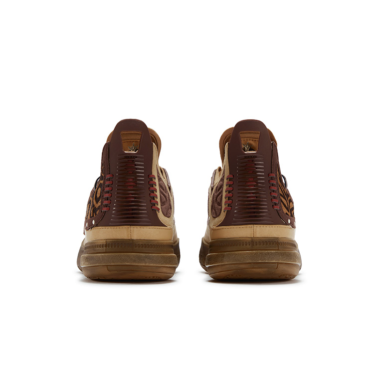 361° Joker 1 GT Shock Absorbers Slip Resistant Abrasion Resistant Low top Basketball Shoes Men's Coffee Brown купить в интернет-магазине Yoocart с быстрой доставкой по России.